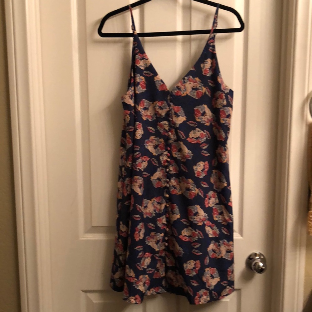 TCEC Blue Floral Summer Dress #28